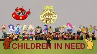 Lego Peter Kay's All Star Animated Band Remake (BBC Children In Need 2019) #CHILDRENINNEED