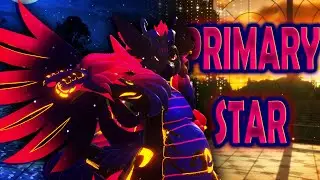 Estellios Dragon Furry Primary Star MMD Vrchat