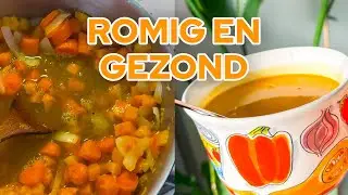 De lekkerste gezonde pompoensoep in 30 minuten (simpel recept) 🎃 🥕