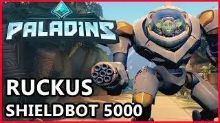 Paladins Ruckus Gameplay - Shieldbot 5000 Ruckus Guide - Paladins Gameplay Capture and Payload