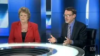 Greens MP John Kaye debates NSW Health Minister Jillian Skinner