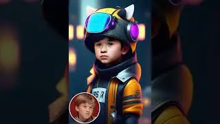 【Face Swap For Dummy】: A charming dreamer gets lost in a futuristic fantasy | WonderPix