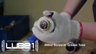 ALBA- LUBE1 System Grip Type Grease Gun Operation & How To Take Out Adaptors