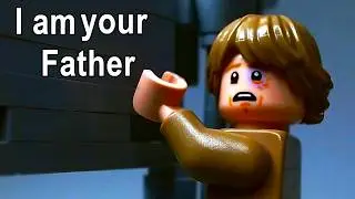 Империя наносит ответный удар: Я твой отец в LEGO | Анимация LEGO