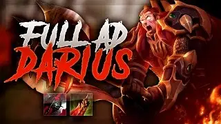 FULL AD DARIUS TOP LANE THE DUNKMASTER! - League of Legends Gameplay