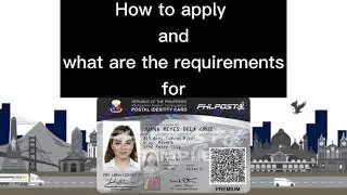 How to apply and what are the requirements for Postal ID
