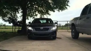 2010 Toyota Corolla HID, LED DRL, Switchback, Light Bar Setup