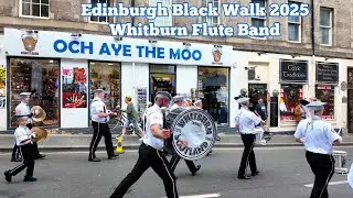 The Black Walk 2025 - Edinburgh - Whitburn Flute Band