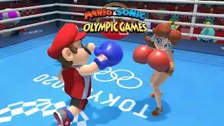 Boxing Gameplay Mario & Sonic At The Olympic Games Tokyo 2020 Mario Sonic Vector +++ Nintendo Switch