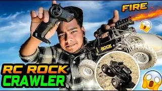 POWERFUL ROCK CRAWLER 4X4 UNBOXING & TESTING | POWERFUL Back Fire 🔥 RC CAR UNBOXING 