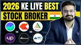 Groww vs Zerodha vs Angel One vs Upstox vs INDmoney vs Paytm Money | Best Broker in India for 2025