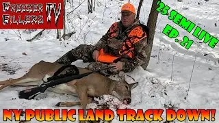 Public Land Tracking & Shots Fired! 2025 NY Deer Hunting | Freezer Fillers TV!