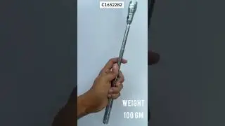 Torch - Telescopic LED Extendable Torch With Magnetic Head (Multicolour)