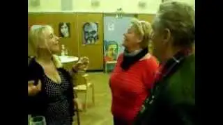CHRISTA KERN, KARL RAUNIG JODELN 10.10.2013, VOLKSHEIM LAABERG