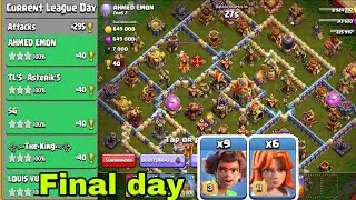 Th16 Rootrider valk spam attacks|legend league attack may season final day|clash of clans