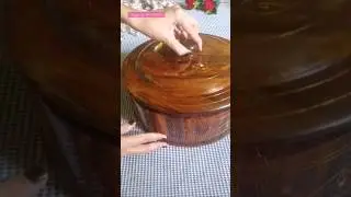 Beautiful wooden hotpot #shorts #beautiful #gift #wooden #crockery #kitchen