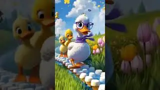 Five Little Ducks - Quack Quack Quack! 🦆 |shorts| #viralshorts #animation