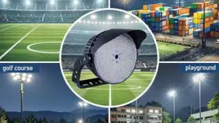&ldquo;MIC MFL-R-3 LED Stadium Light &ndash; IP66 Waterproof, Aluminum.Outdoor Sports Lighting&rdquo; MIC Lighting
