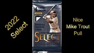 Daily Pack Rip! 2022 Select Baseball *Nice Mike Trout Pull*