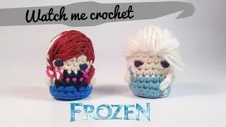 Frozen's Anna and Elsa - Watch me Crochet