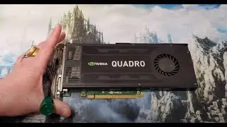 Тестирование и бенчмарк Quadro K4000 в GTA V, Fortnite, Cyber ​​Punk 2077