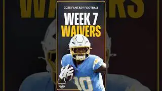 Top WAIVER ADDS For Week 7 in the NFL! #shorts