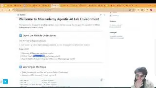 How to use Miseacademy Agentic AI lab Environment
