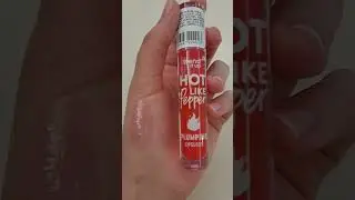 Trend it up Hot like Pepper Lip Gloss -120 #shorts #trenditup #lipgloss #lipplumper #lipplumping