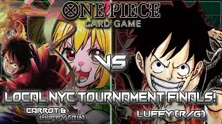 [11/29/24] NYC One Piece Card Game Weekly Final Round: [Carrot/Luffy (BL)] VS [Luffy (R/G)]