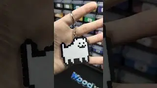 Making a perler bead keychain! #art