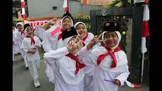 karnaval 17 agustus lucu kreatif anak SDIT Nurul Amal