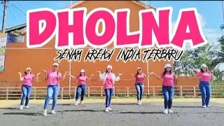 SENAM KREASI TERBARU INDIA DHOLNA 💯 SENAM KREASI MUDAH DIIKUTI || HOME EXERCISE