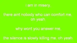 misery by maroon 5 lyrics