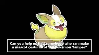 New Pokemon Mascot Costume Ideas Yamper (Pokemon Sword and Shield)