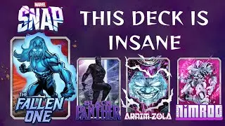 The Fallen One & Panther Zola Deck | Marvel Snap Gameplay August 2025