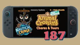 Animal Crossing (NS2; 2026 Update): 4th Hotel Room. Daily Chores & Tours, Episode 187! January 20.