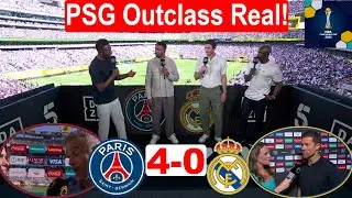 PSG vs Real Madrid 4-0; Scintillating PSG Outplay Real, through to the Final: Post-Match Analysis.