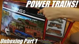 Unboxing Power Trains Log Loader Express Part 1 of 2