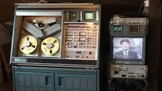 IVC-9000 VTR restoration part 6/8.  Routine maintenance & Service work
