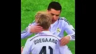 Martin &Oslash;degaard debut Real Madrid