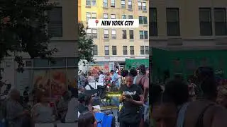 Harlem Block Party #short #shorts #newyork #nyc #harlem