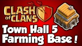 Th5 Farming Base - Unstoppable Base!!