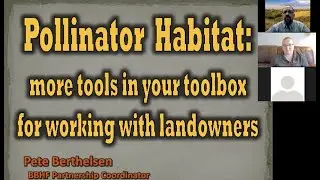BBHF & SD PF - Webinar on Pollinator Habitat