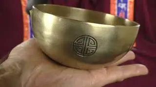 Поющая чаша кованая  Full Moon Gold 13 см Соль# 415 Гц 1
