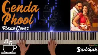 Genda Phool Piano Cover | PianoChai | Instrumental Acoustic Bollywood Study Music | Badshah