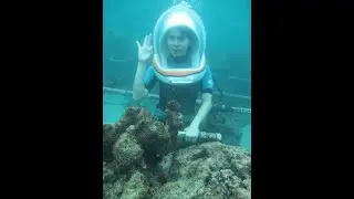 Sea walker - tanjung benoa Bali ❣ adventure under water
