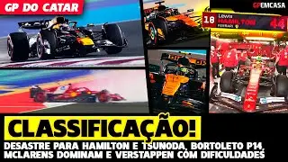 🚨CLASSIFICA&Ccedil;&Atilde;O: DESASTRE DE HAMILTON, VERSTAPPEN SOFRE E PIASTRI DE NOVO | F&Oacute;RMULA 1 | GP EM CASA