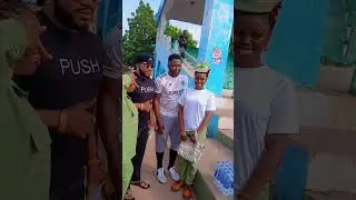 Moment I met nollywood Actor Onny Michael and Milton 😍 they are down to earth 🤗 #corper #viralvideo