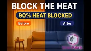 Block the Heat, Keep Cool &ndash; Smart Fabrik Heat Reflective Curtain Lining