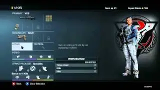 My Sniping Class Setup for Ghosts.